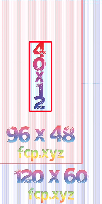 40-inx12-in Coroplast Printed in Full Color 1 Side